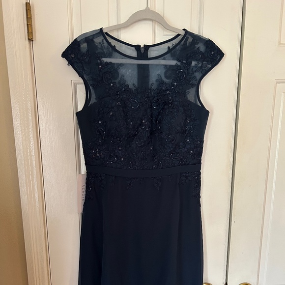 Navy AZAZIE Mother of the Bride Dress - Picture 6 of 7